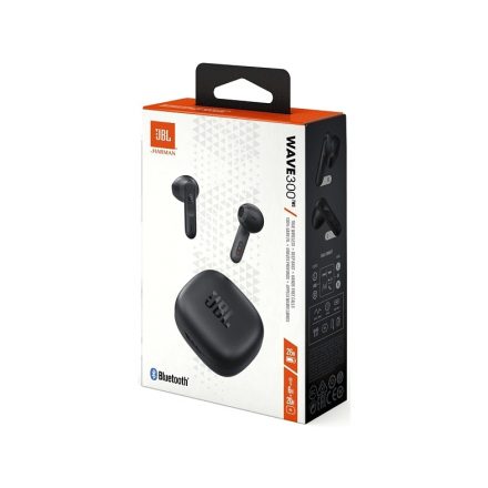 JBL Wave 300 TWS Bluetooth fülhallgató (fekete)