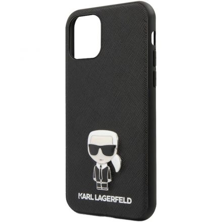 KARL LAGERFELD IPHONE 12 pro max TOK- FEKETE